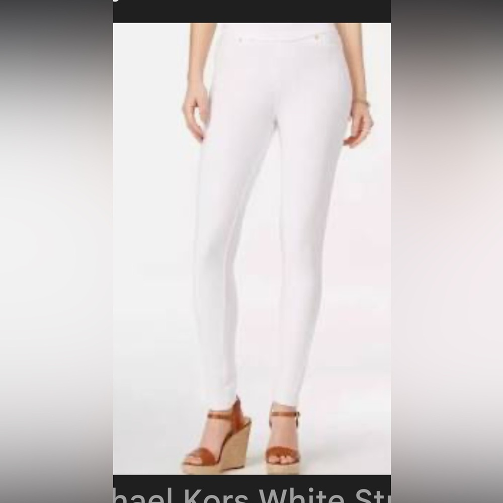 Michael Kors White Jeggings